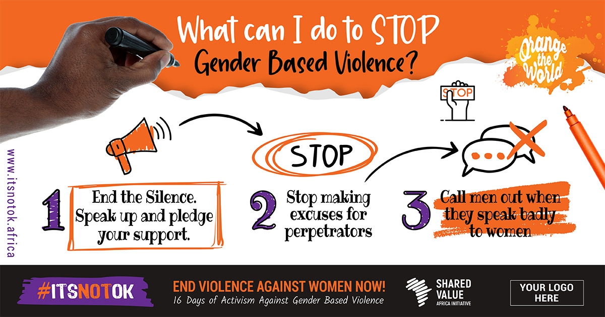 Social Media 1 – What can I do to stop Gender Based Violence?
