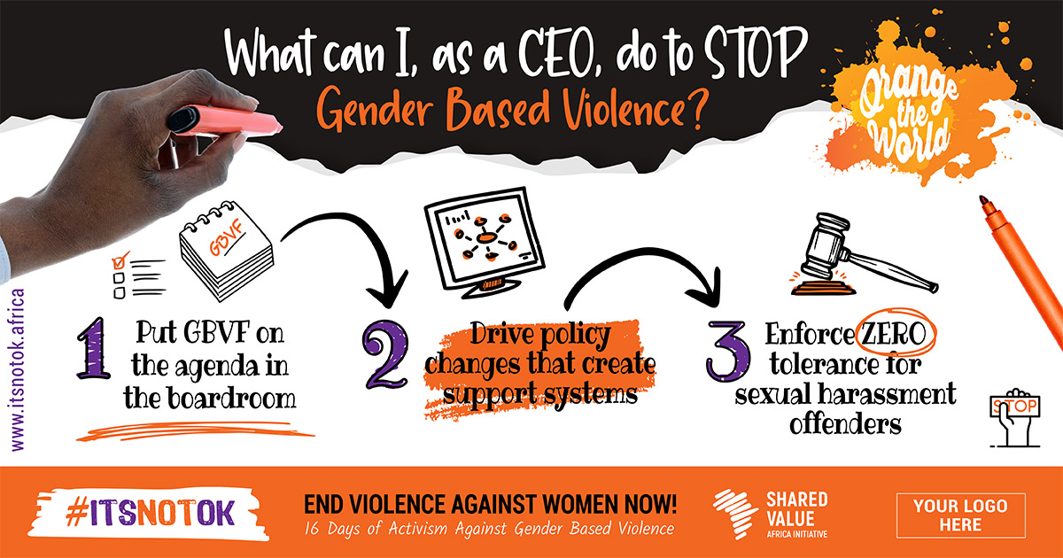 Social Media 3 – What can CEOs do to stop GBV?