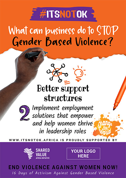 Poster 2B – What can business do? Better support