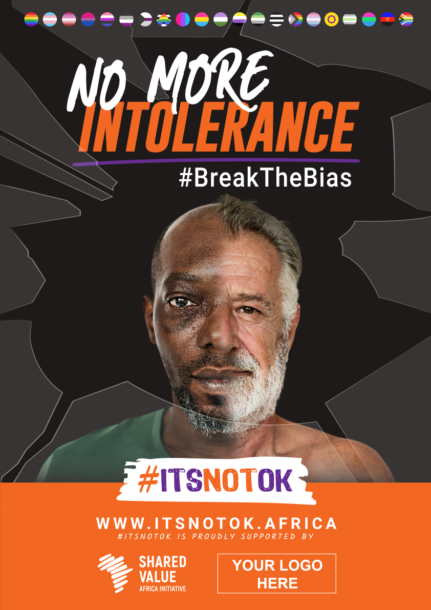 No More Intolerance – #BreakTheBias A3 Poster 3
