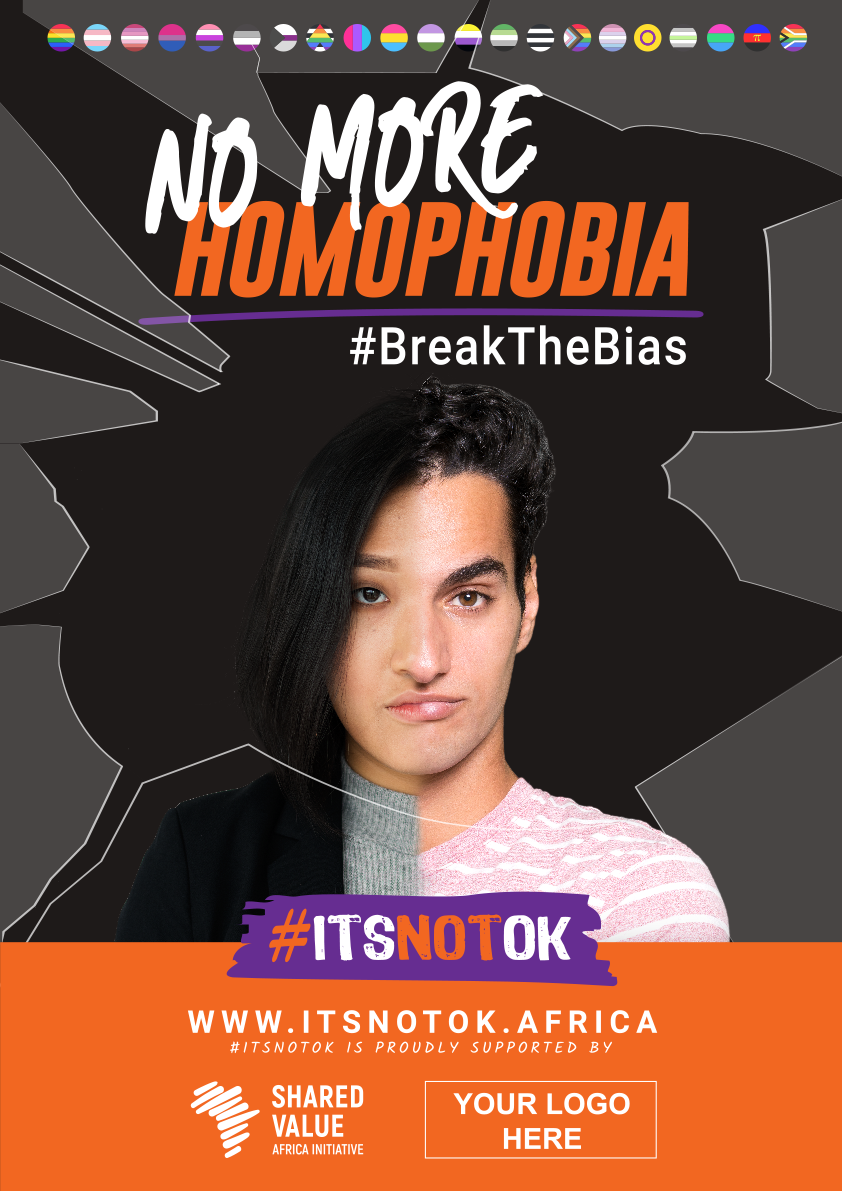 No More Homophobia – #BreakTheBias A3 Poster 9